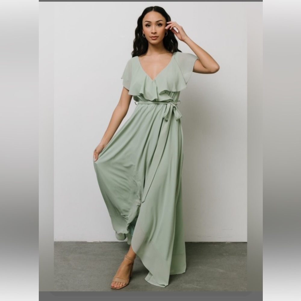 Baltic Born Katya Ruffle Maxi Dress
